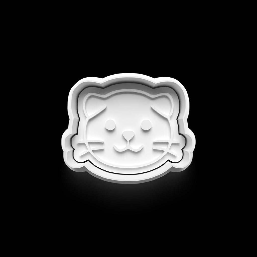 Cat Theme: 3D Printed Fondant , Clay Cutter, Cookie cutter