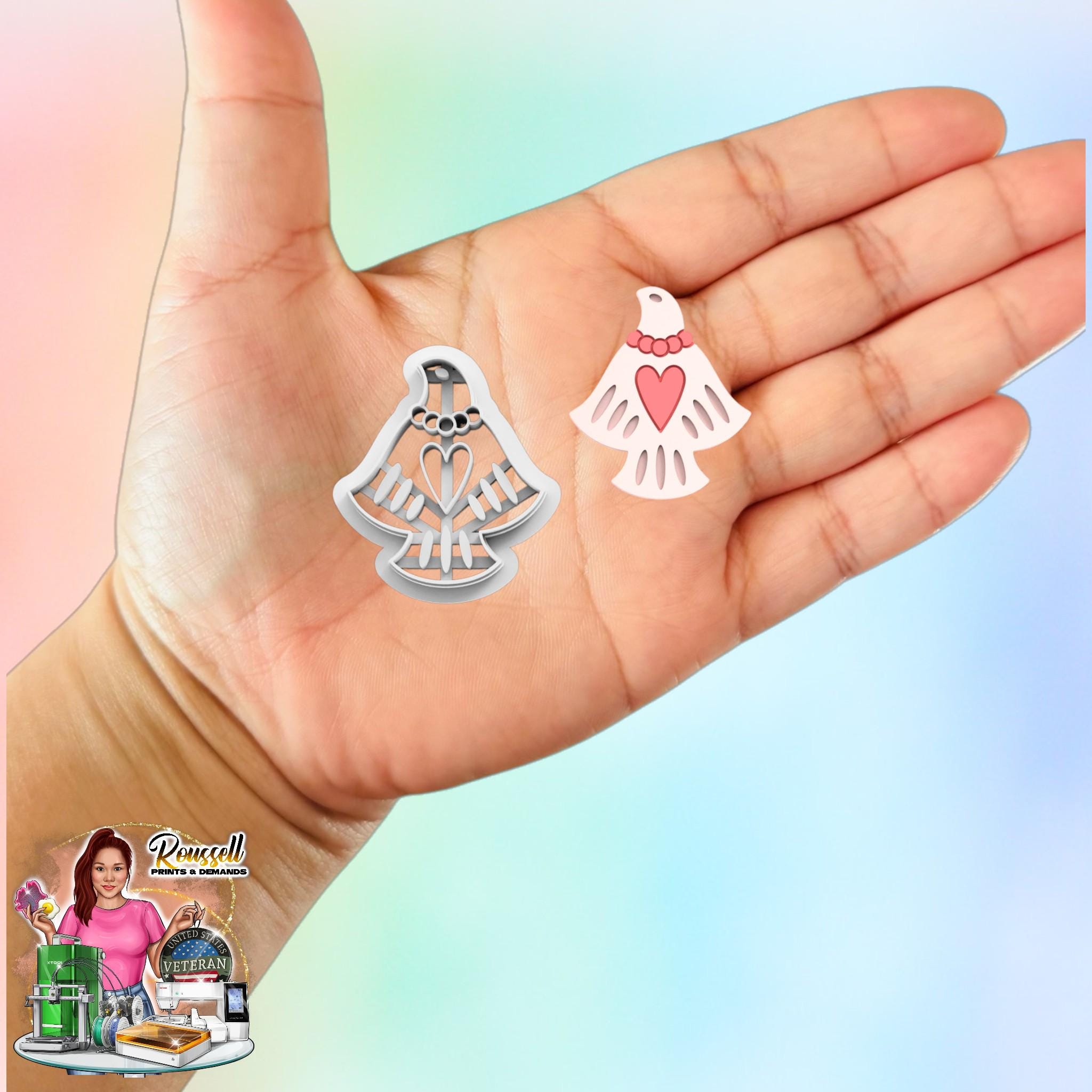 Love Bird Clay Cutters