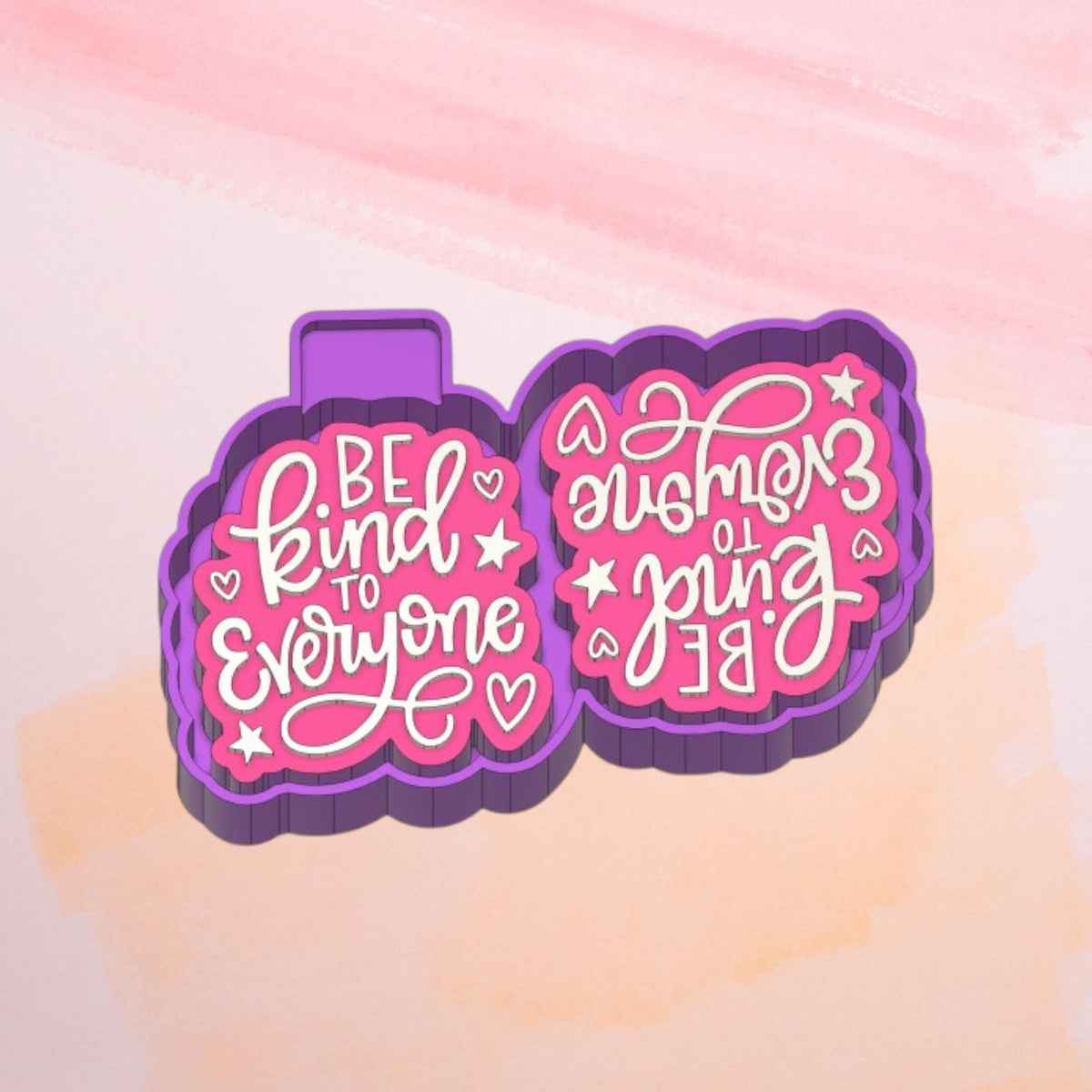 Be kind to everyone Vent Clip Freshie Silicon Mold / Molder
