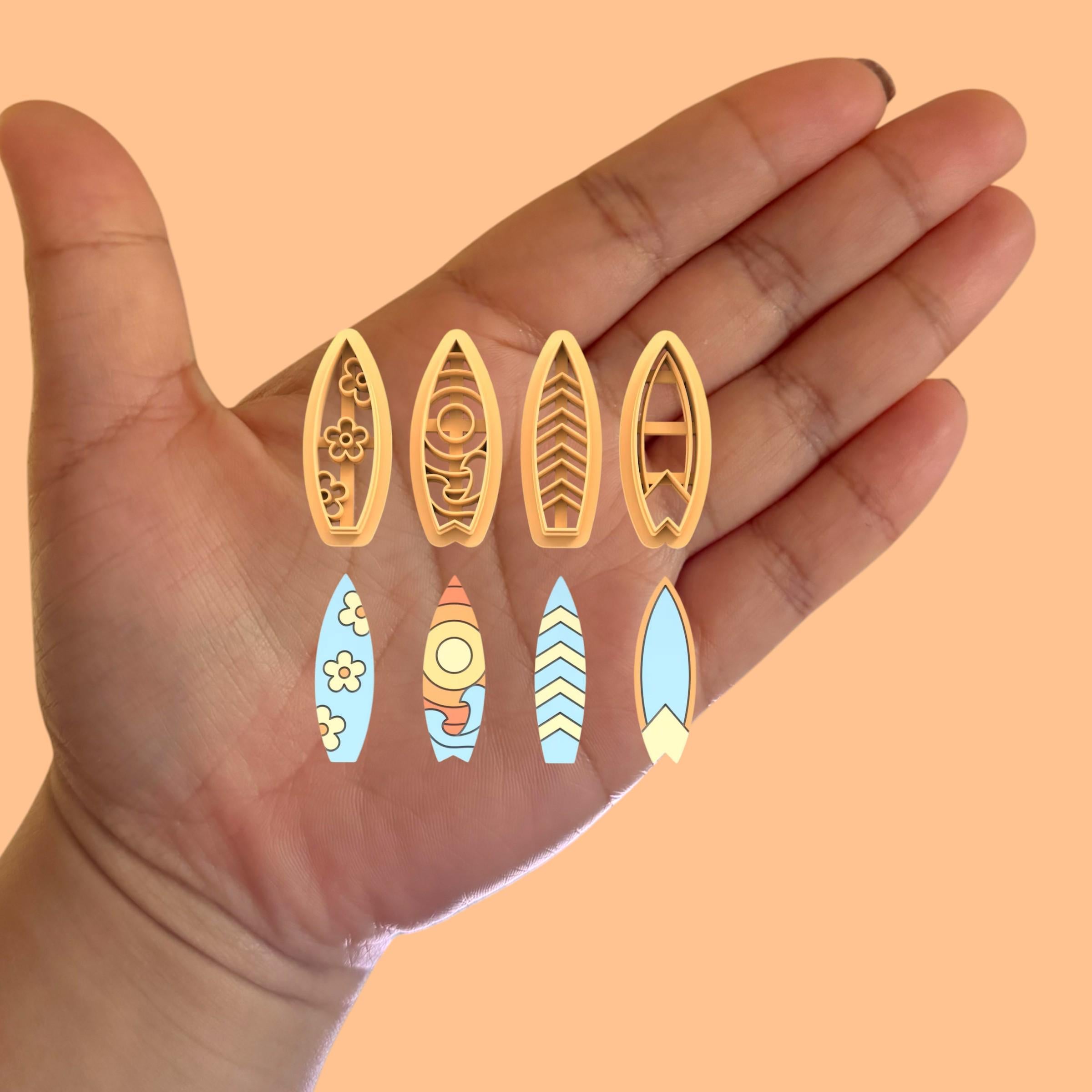 Summer Surfboard Pack, Summer Clay Cutters