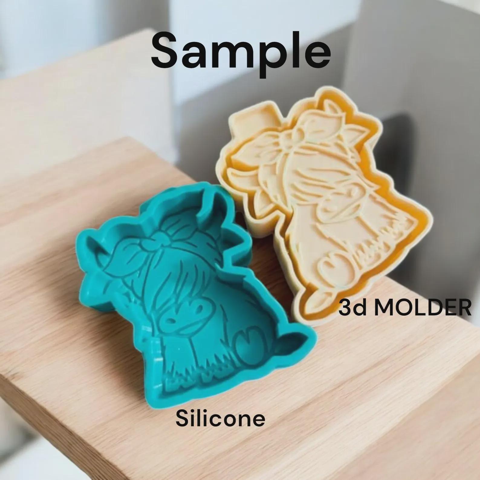 Coquette Seashell Freshie Silicon Mold / Molder