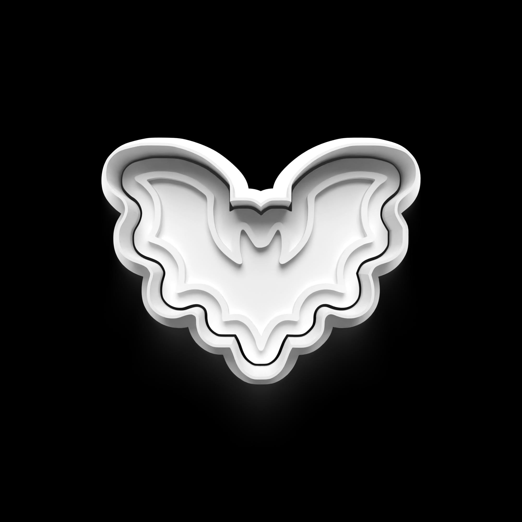 Vampire Cookie Cutter: Halloween Theme, 3D Printed