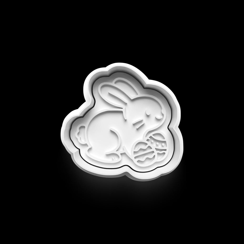 Easter Bunny Theme: 3D Printed Fondant, Clay Cutter Cookie cutter