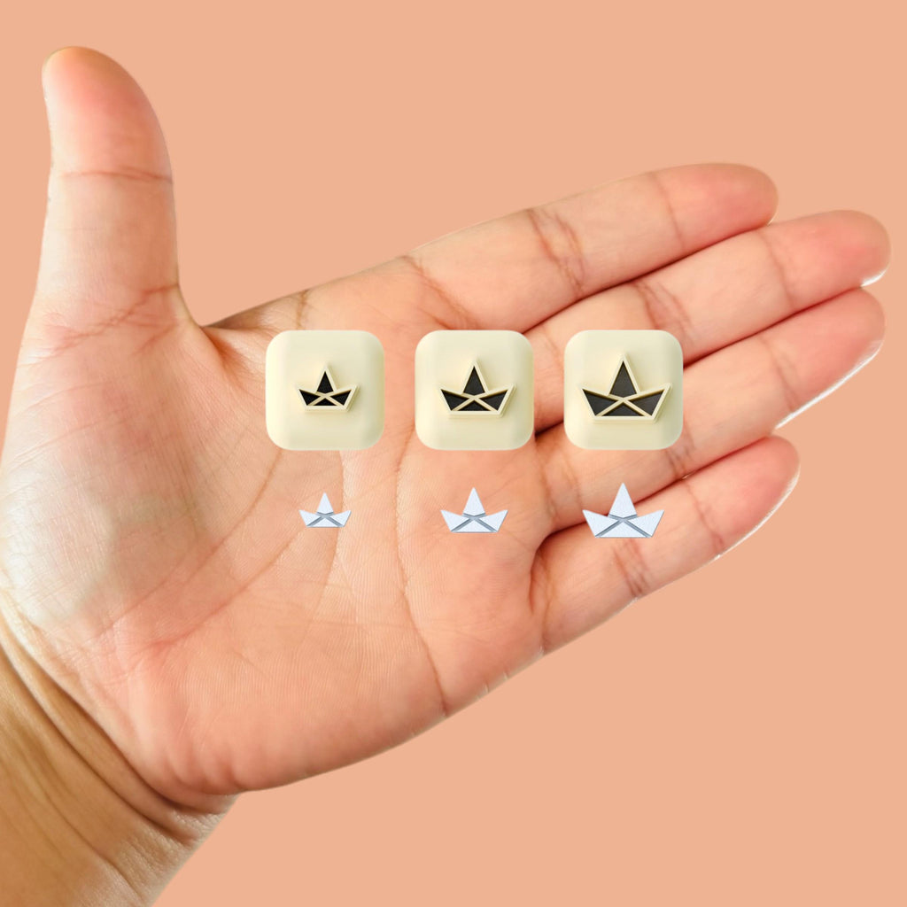 Paper Boat Mini Cutter Polymer clay cutter