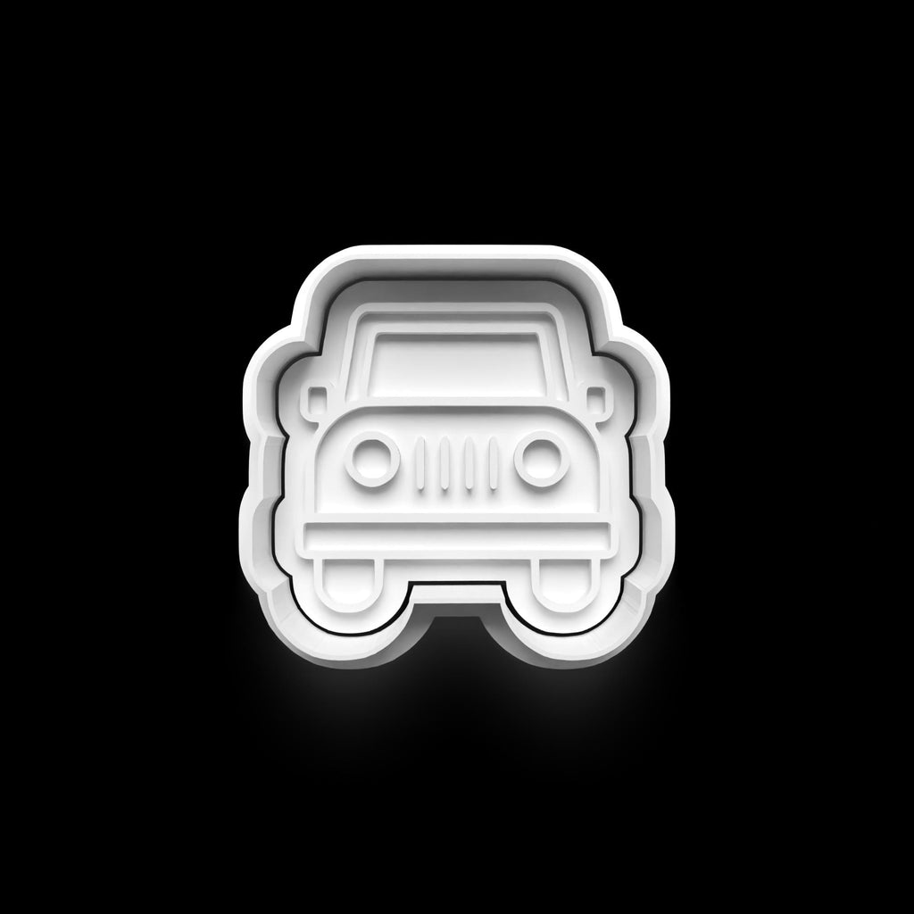Safari Theme Cookie Cutter Set: Lion, Jeep, Binoculars, Hat (3D Printed)