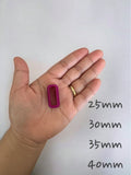 Round Edge Rectangular Huggies Polymer clay Cutter