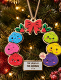 Kawaii Squishy Christmas Wreath Ornament – Year of the Squishy 2026