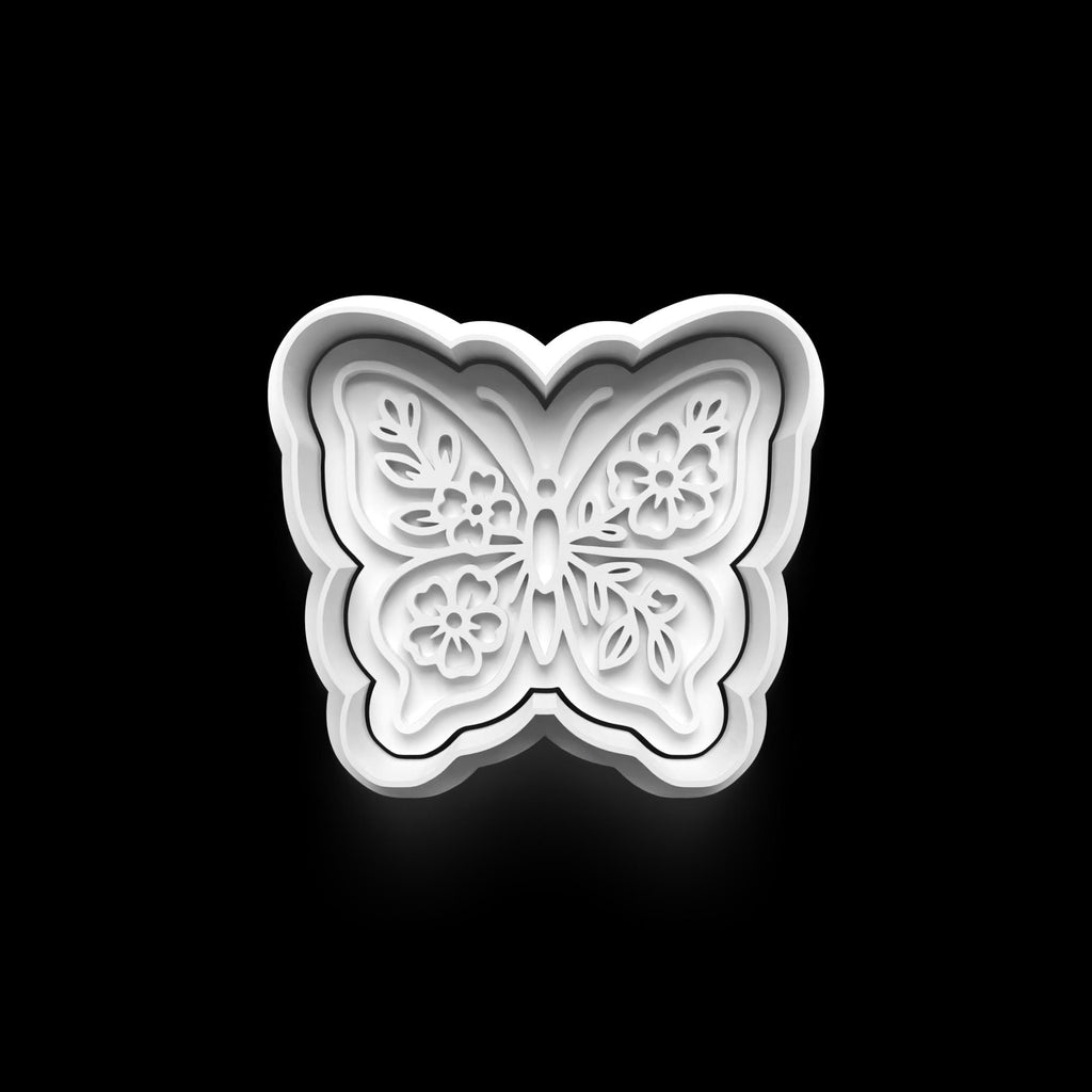 Butterfly Cookie Cutter: 3D Printed Fondant Clay Cutter