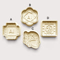 AI Theme Cookie Cutter: 3D Printed Fondant Clay Cutter