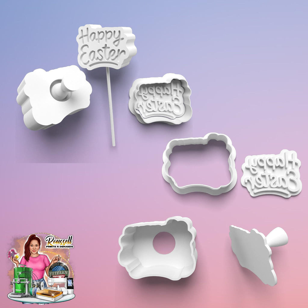 Easter  theme Cake pop mold 3d printed