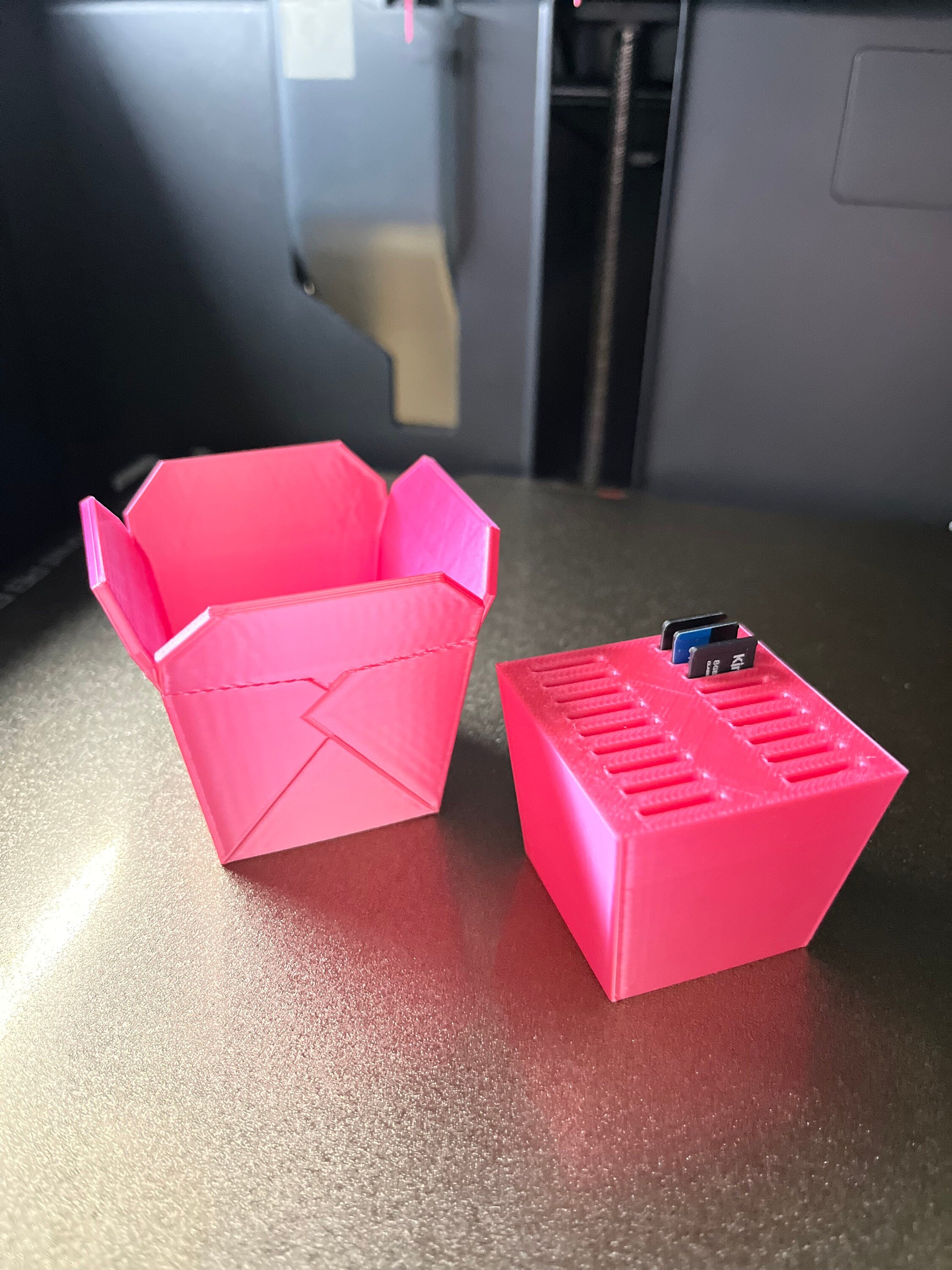 Micro SD Card Holder Mini Chinese Takeout Box / Mini Brands / Storage