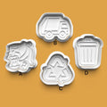 Truck Cookie Cutter: 3D Printed Fondant Cutter