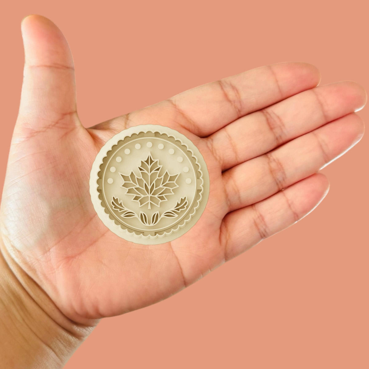 Stamp Maple  #25 Polymer clay Cutter