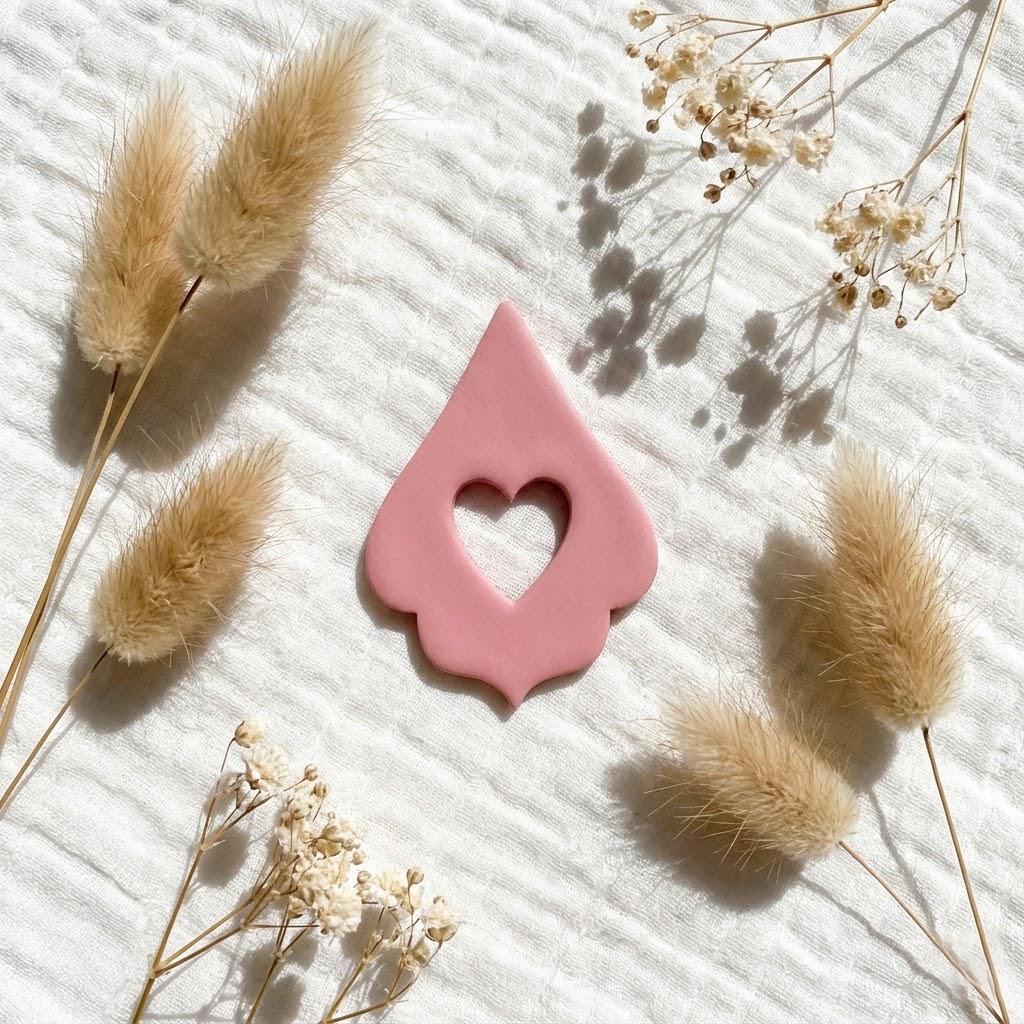 Ethic love Valentines Polymer clay Cutter