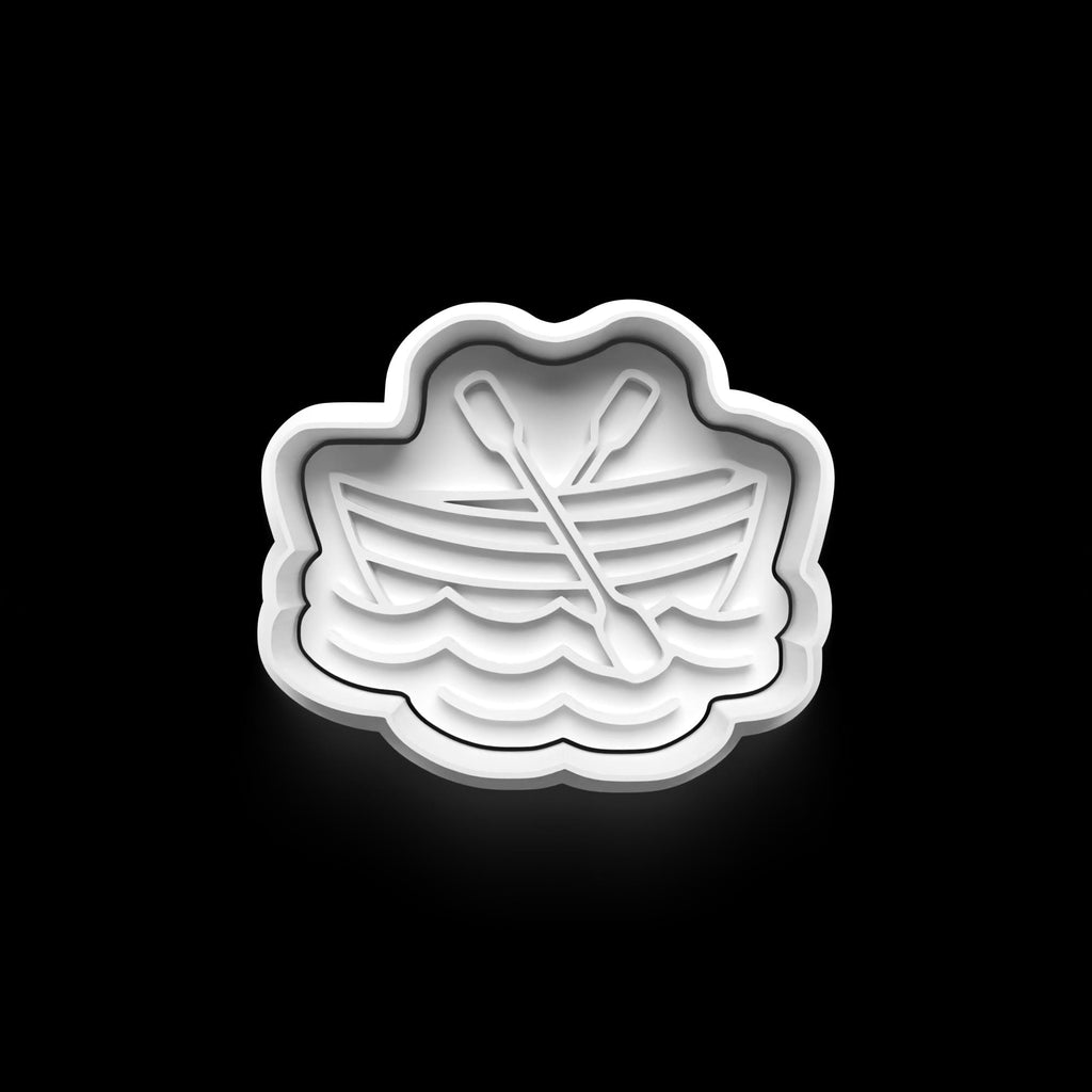 Fishing theme Cookie Cutter/ Clay Cutter: 3D Printed Fondant & Clay Cutter