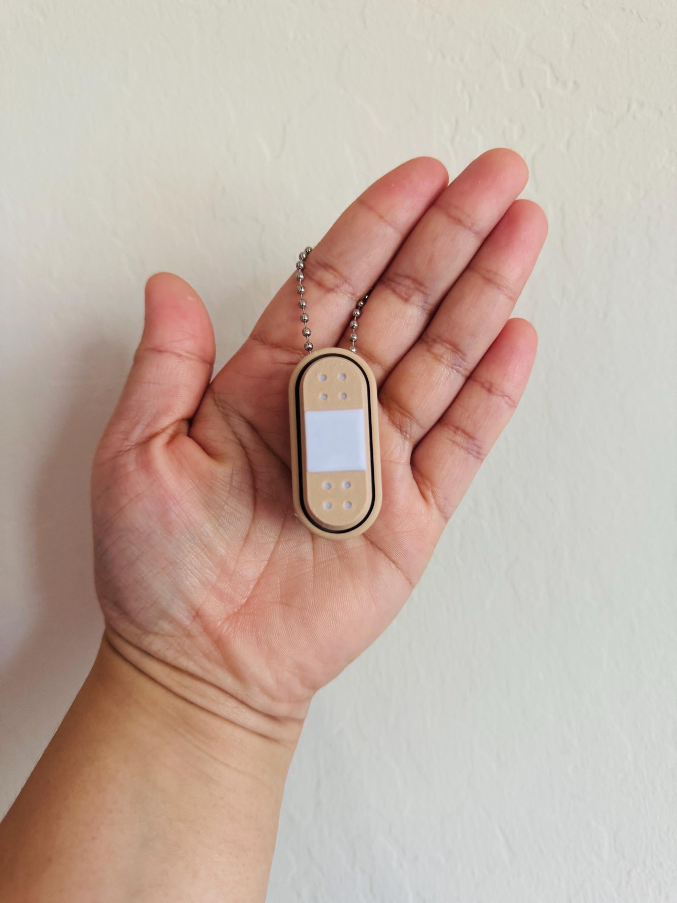 Care Clicker Keychain: Bandaid, Syringe, Virus Designs