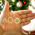 Christmas Tree Polymer Clay Cutter: Holiday Ornament Cutter