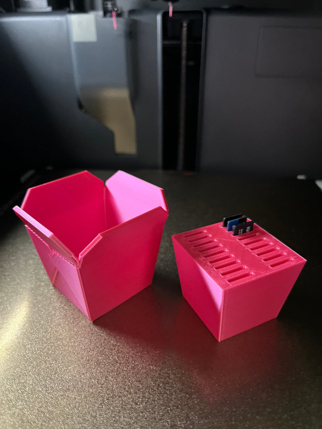 Micro SD Card Holder Mini Chinese Takeout Box / Mini Brands / Storage