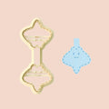 Stingray Leather Keychain Clay Cutter, Stitch Keychain Cutters