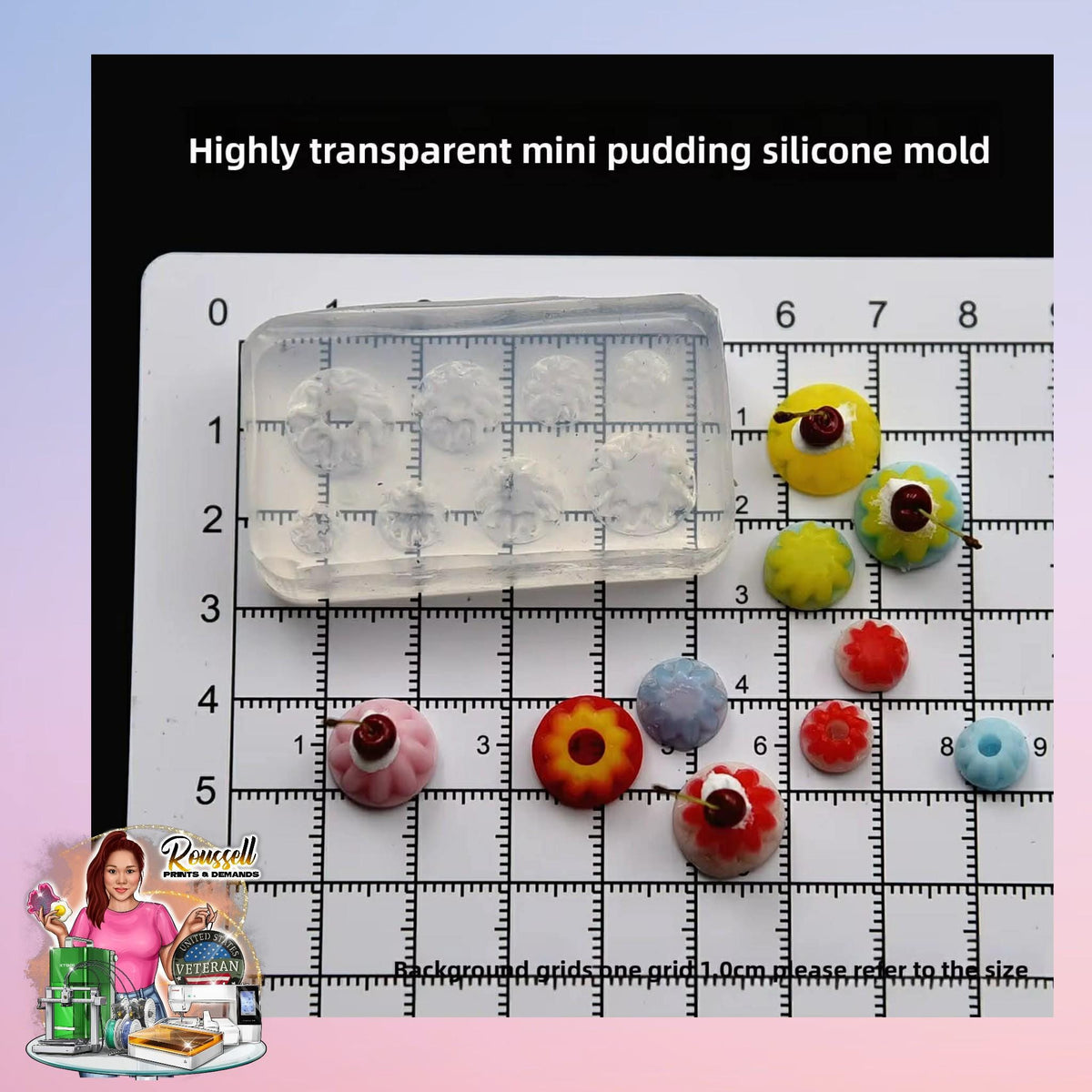 Mini Jello Silicone Mold
