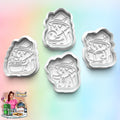 Magic Cat  Theme: 3D Printed Fondant, Clay Cutter, Cookie cutter