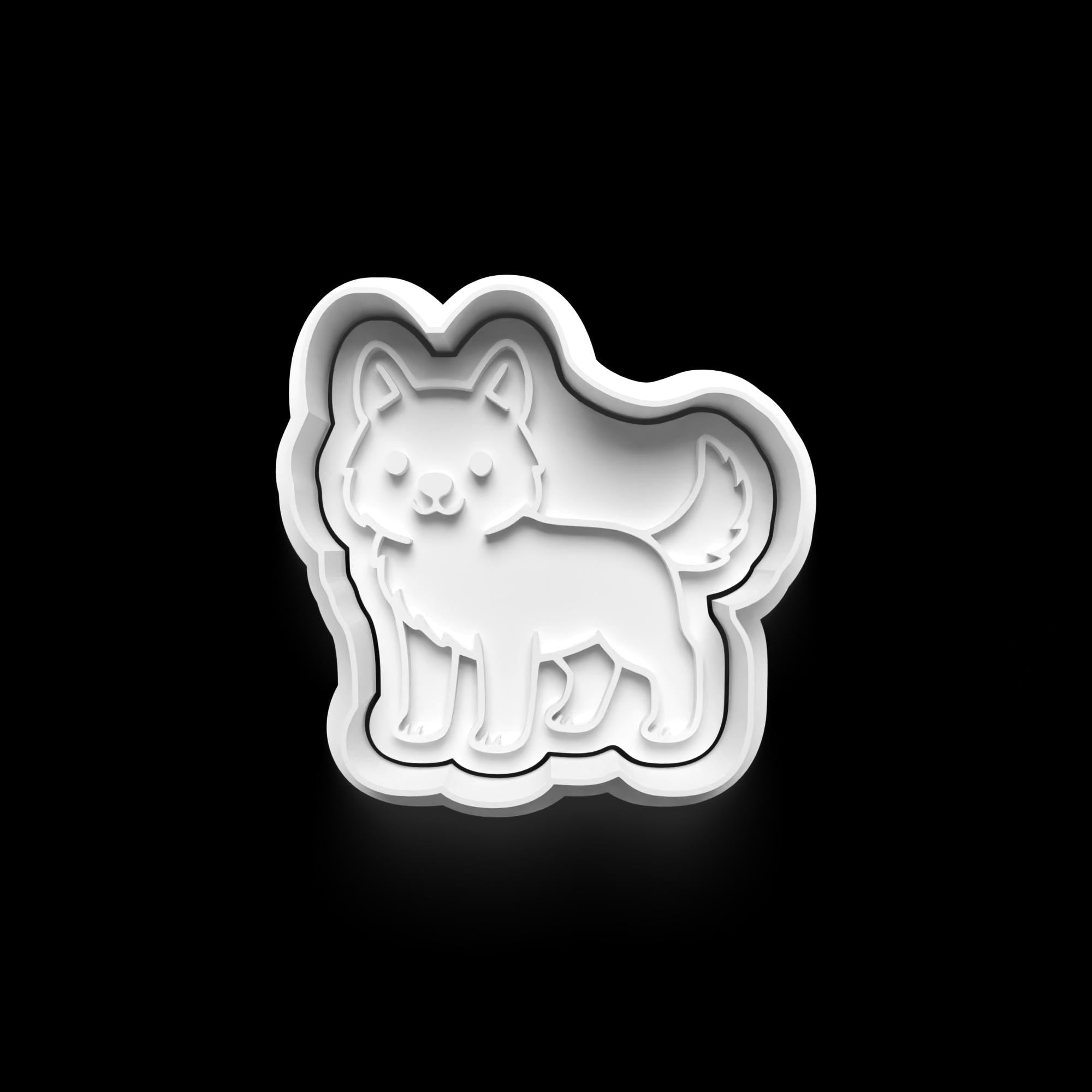 Forest Animal Cookie Cutter/ Clay Cutter: 3D Printed Fondant & Clay Cutter