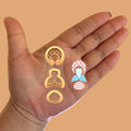 Mermaid Tail Combo Earring Polymer clay cutter