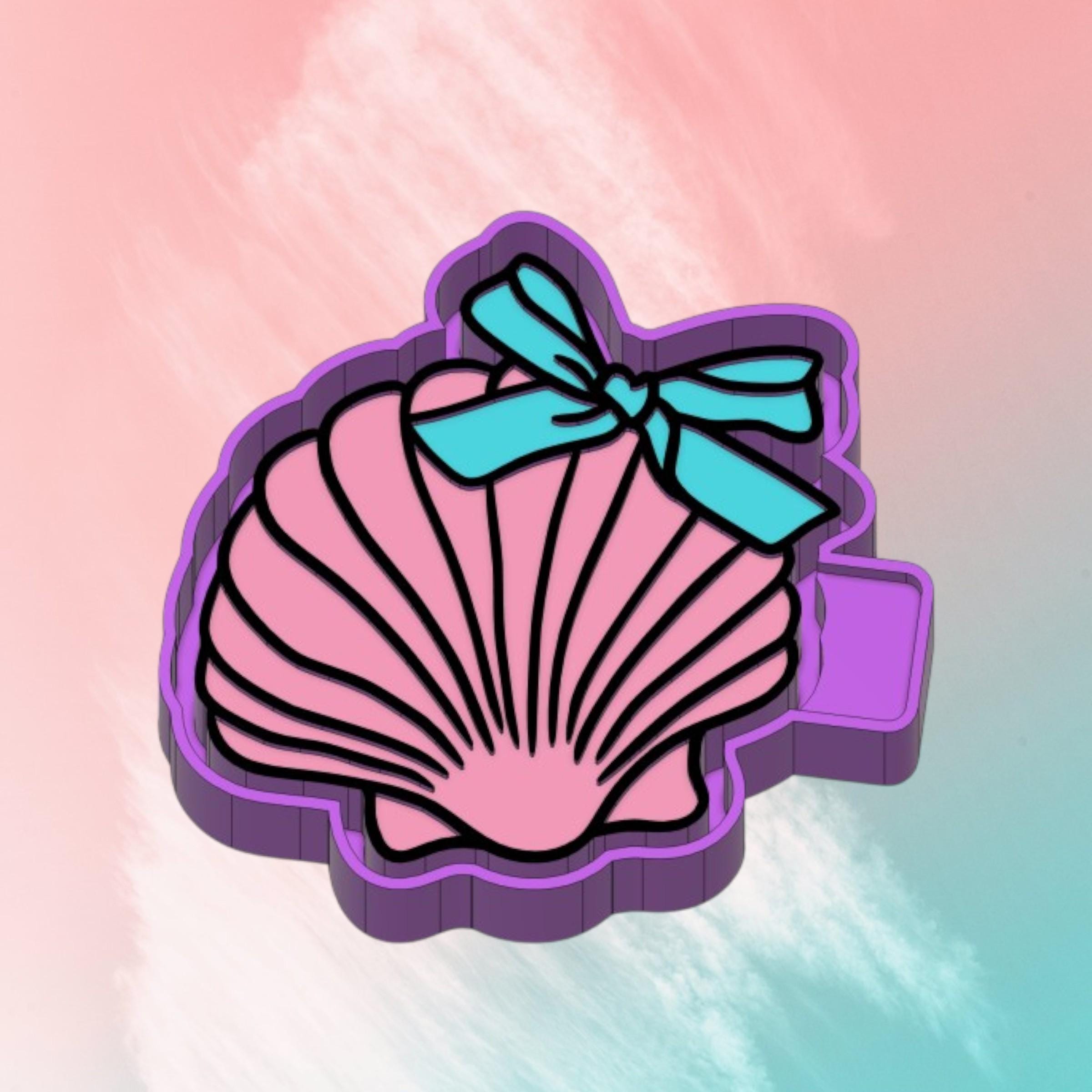 Coquette Seashell Freshie Silicon Mold / Molder