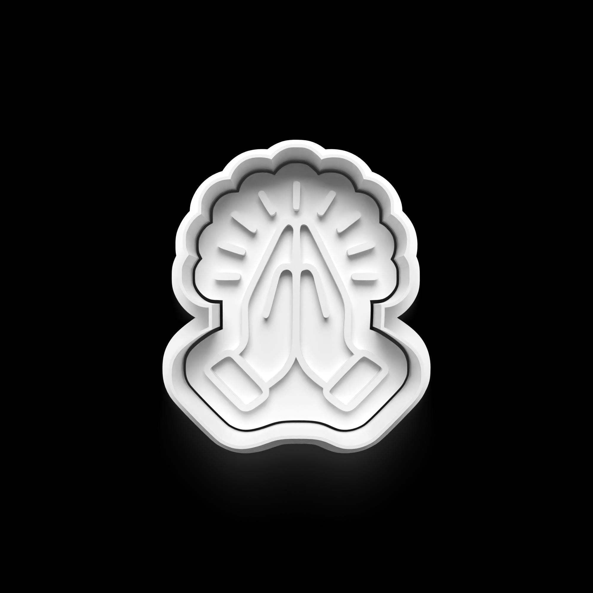 Thank You Cookie Cutter: 3D Printed Fondant Clay Cutter