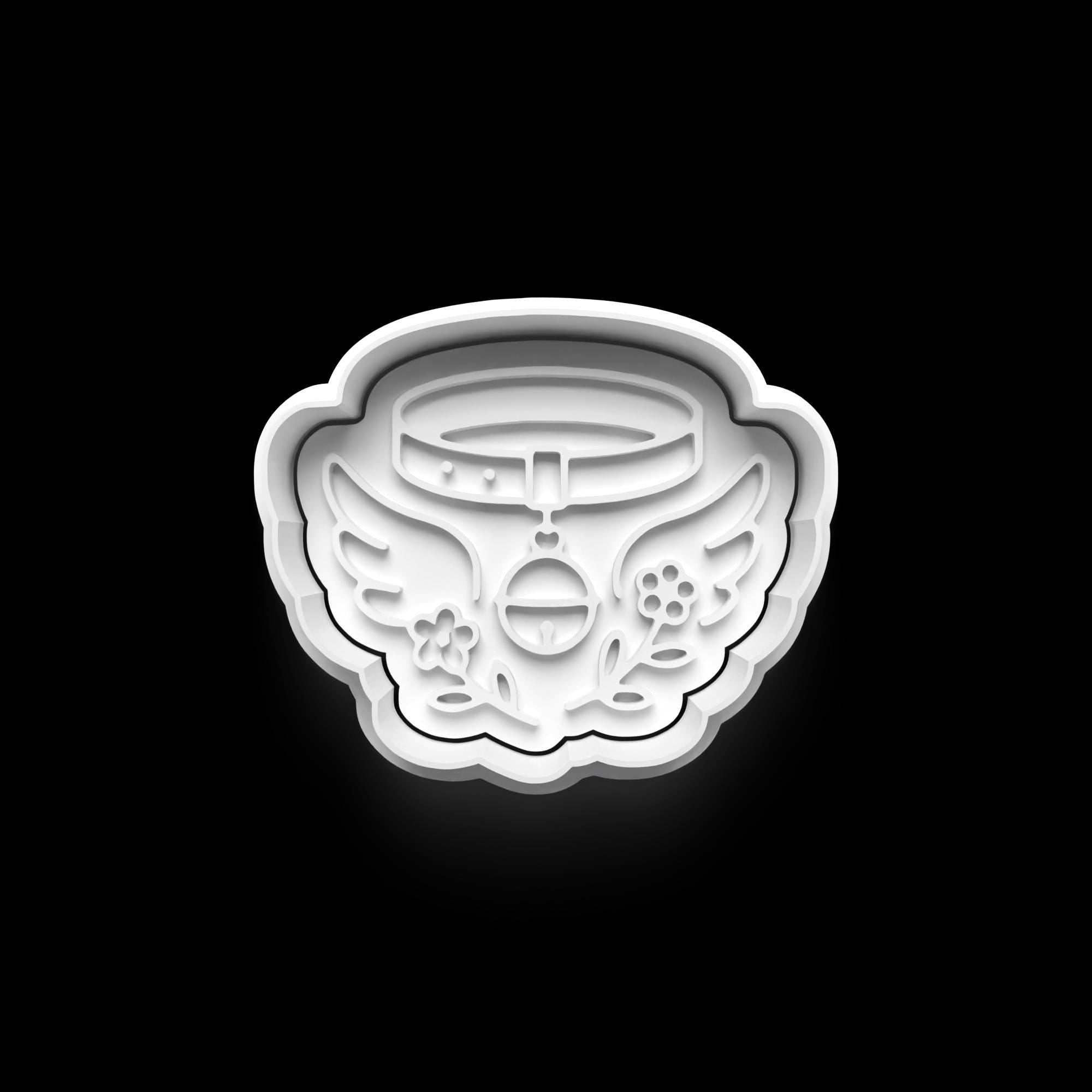 Cat Memory Cookie Cutter: 3D Printed Fondant Clay Cutter