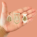 Fish Bones with Precious Stone Clay Cutters Polymer Clay cutter