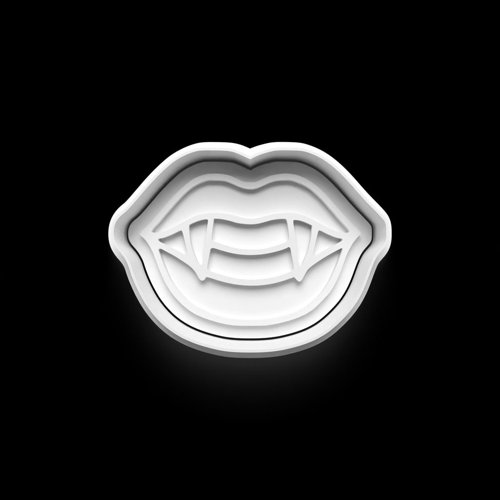 Vampire Cookie Cutter: Halloween Theme, 3D Printed
