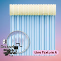 Line Texture A Roller 3d printed