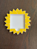 Sunflower  Sticky Note Holder 3d printed no resin added