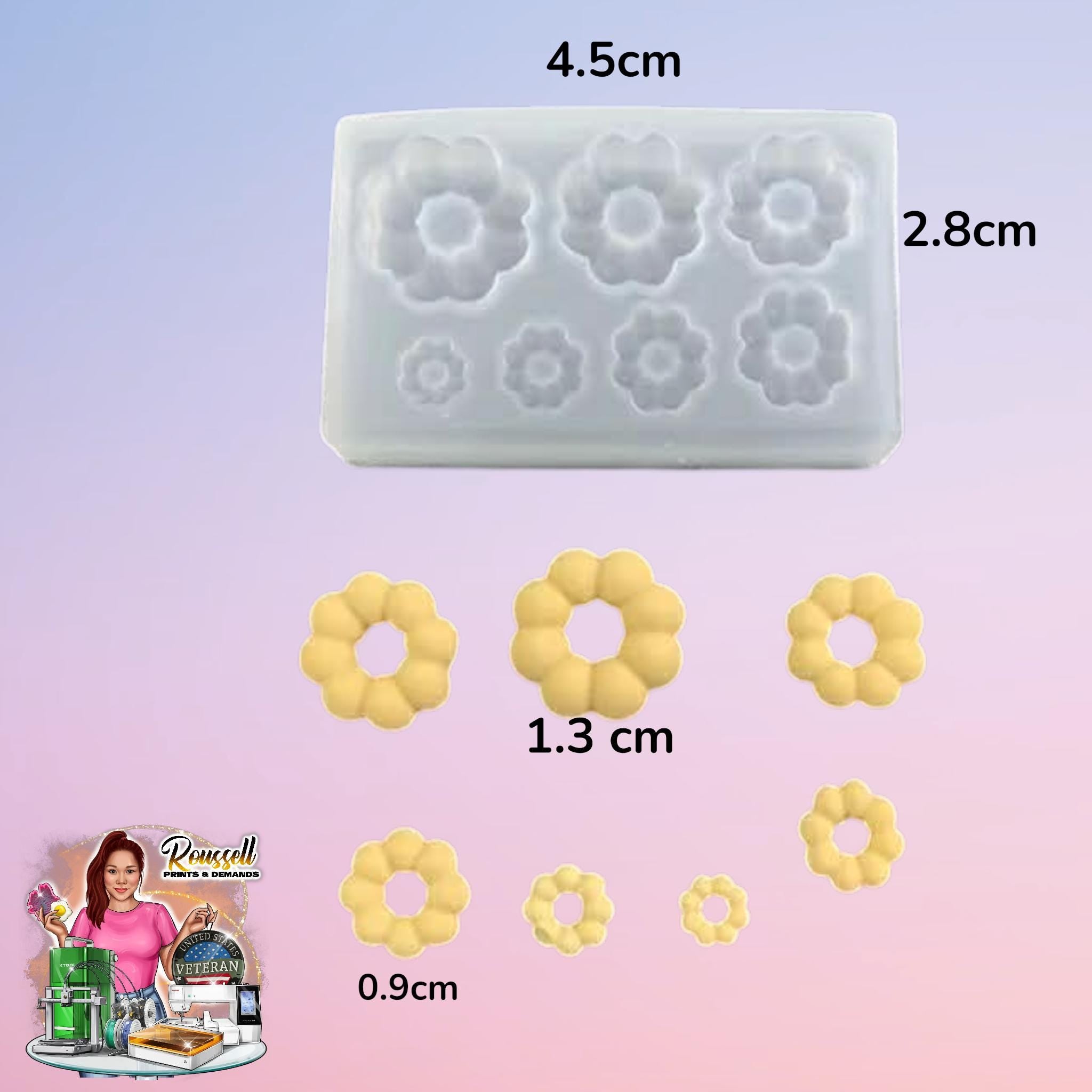 Mini Donut Silicone Mold