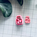 Love Potion 2 Valentine Polymer Clay Cutters