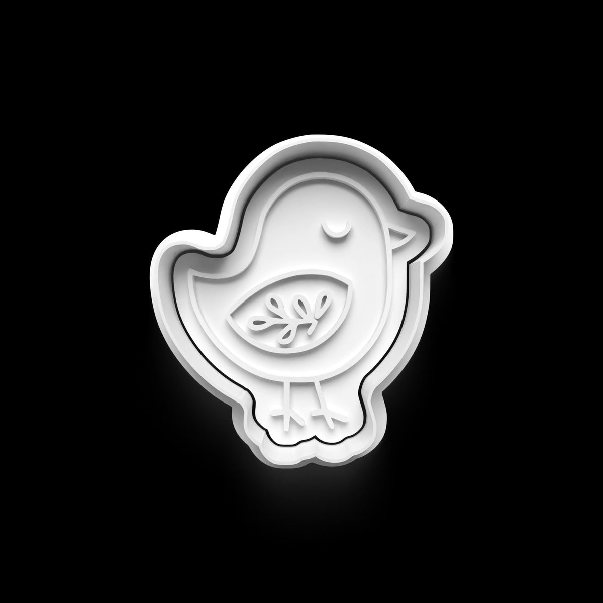 Christmas Cookie Cutter: 3D Printed Fondant Clay Cutter