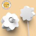 Flower Cake pop mold 3d printed