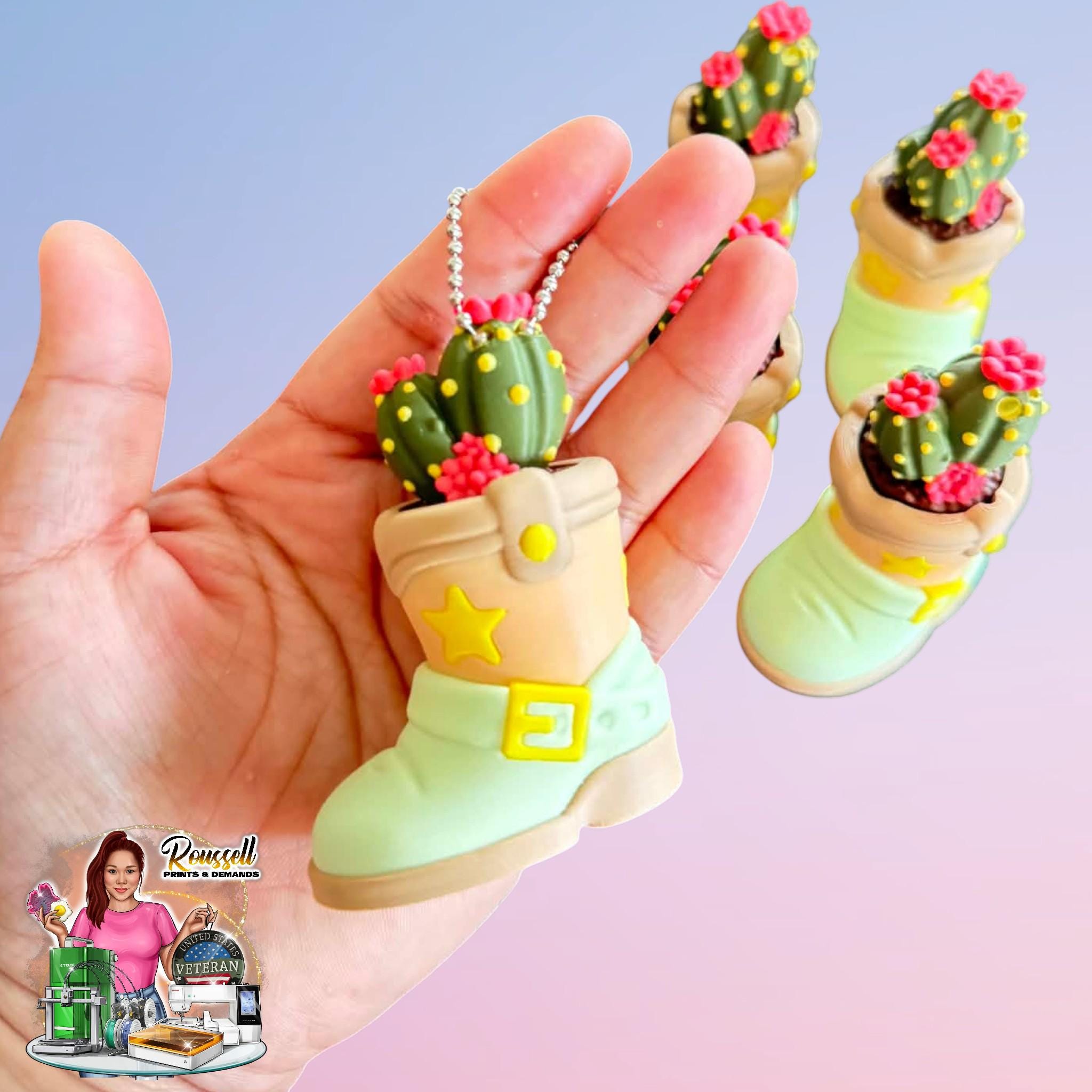 Boots Cactus Fidget Clicker | Clickers