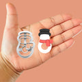 Snowman Outline Christmas Cutters Clay Cutter