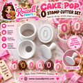 Number 0 Cake Pop Stamp Cutter Set
