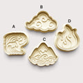 Asian Symbol Cookie Cutter: 3D Printed Fondant & Clay Cutter