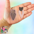 Sweet whisper Valentines Polymer clay Cutter