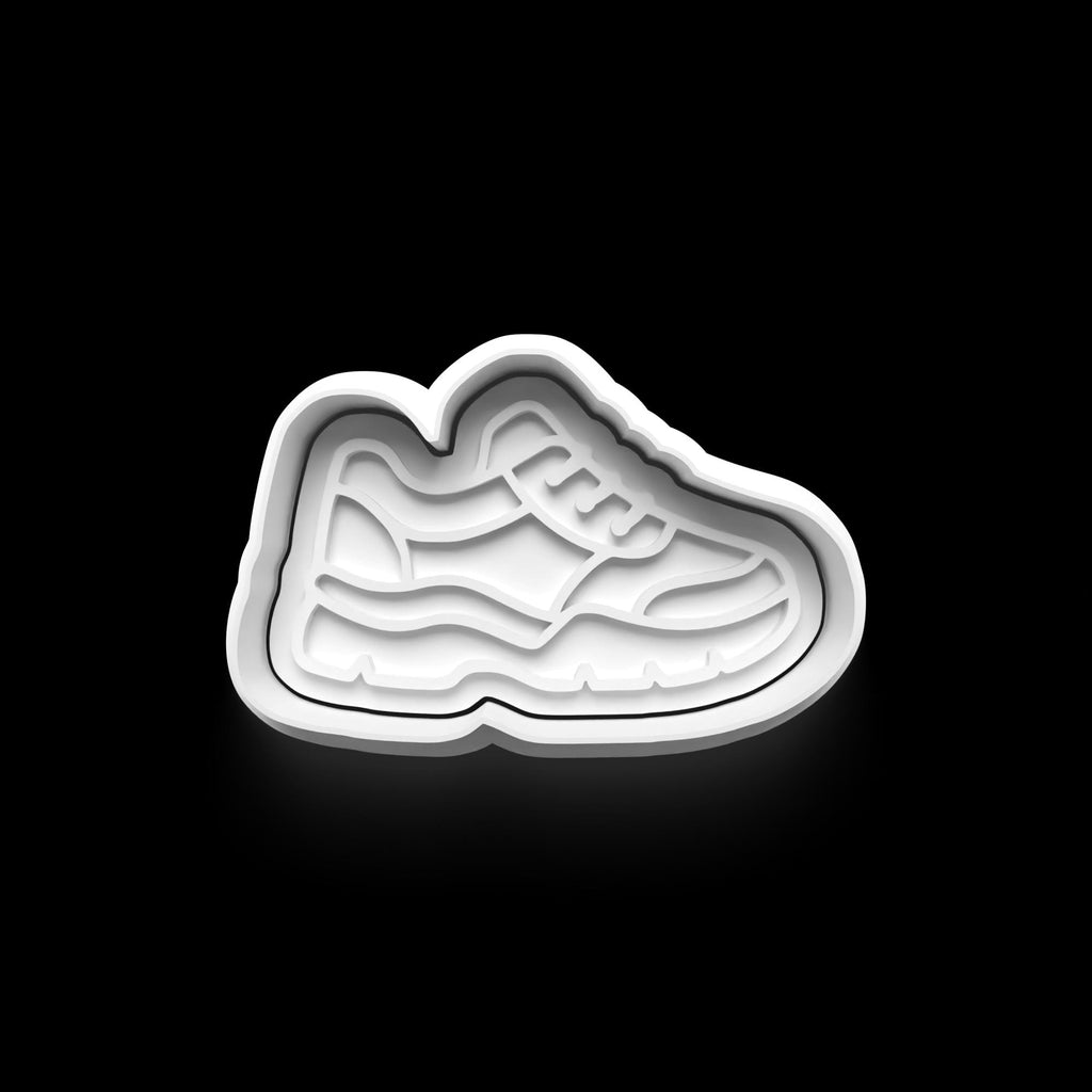 Sneaker Theme: 3D Printed Fondant, Clay Cutter Cookie cutter