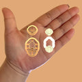 Combo Coral Earring E Earring Clay Cutter