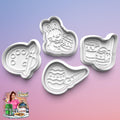 Easter Egg Theme: 3D Printed Fondant, Clay Cutter Cookie cutter