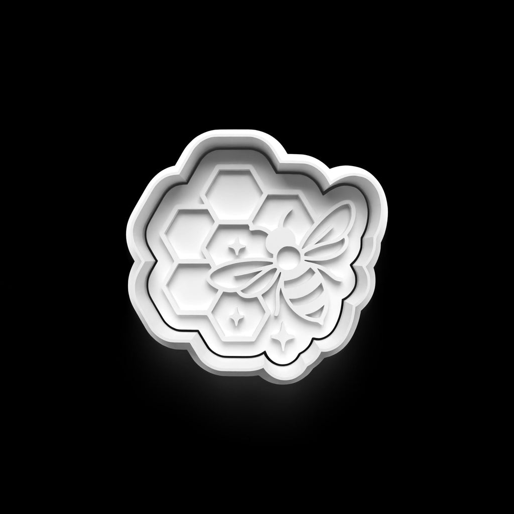 Honeycomb Cookie Cutter Set: 3D Printed Fondant & Clay Cutters
