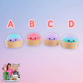 Dumplings colorful clicker keychain