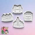 San Francisco Theme: 3D Printed Fondant, Clay Cutter Cookie cutter
