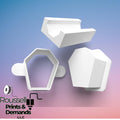 Halloween theme Stamp and mold Cake  mold 3d printed